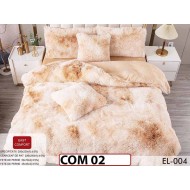 Lenjerie Cocolino Fluffy Pufoasa  cu 6 piese - COM02