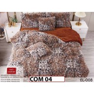 Lenjerie Cocolino Fluffy Pufoasa  cu 6 piese - COM04