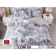 Lenjerie Cocolino Fluffy Pufoasa  cu 6 piese - COM09