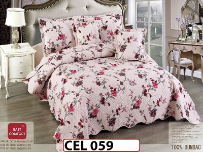 Cuvertura cu 5 piese din BUMBAC 100% - CEL059