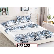 Husa de Pat din Finet + 2 Fete de Perne - Saltea 180x200 - Pat 2 Persoane - HFJ255