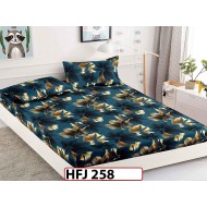 Husa de Pat din Finet + 2 Fete de Perne - Saltea 180x200 - Pat 2 Persoane - HFJ258