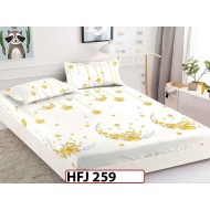 Husa de Pat din Finet + 2 Fete de Perne - Saltea 180x200 - Pat 2 Persoane - HFJ259