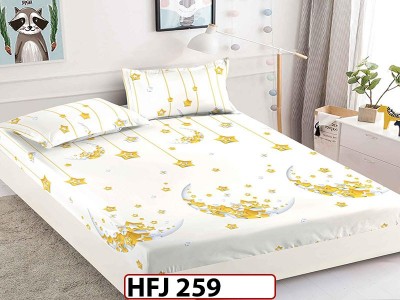 Husa de Pat din Finet + 2 Fete de Perne - Saltea 180x200 - Pat 2 Persoane - HFJ259 Husa de Pat din Finet + 2 Fete de Perne - Saltea 180x200 - Pat 2 Persoane - HFJ259