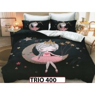 Lenjerie din finet  6 piese  - TRIO400