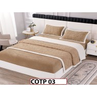 Lenjerie  cocolino cu blanita , tip tricotaj, 4 piese cu elastic - COTP03