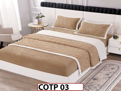 Lenjerie  cocolino cu blanita , tip tricotaj, 4 piese cu elastic - COTP03 Lenjerie  cocolino cu blanita , tip tricotaj, 4 piese cu elastic - COTP03