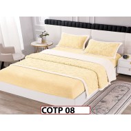 Lenjerie  cocolino cu blanita , tip tricotaj, 4 piese cu elastic - COTP08