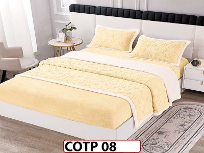 Lenjerie  cocolino cu blanita , tip tricotaj, 4 piese cu elastic - COTP08 Lenjerie  cocolino cu blanita , tip tricotaj, 4 piese cu elastic - COTP08