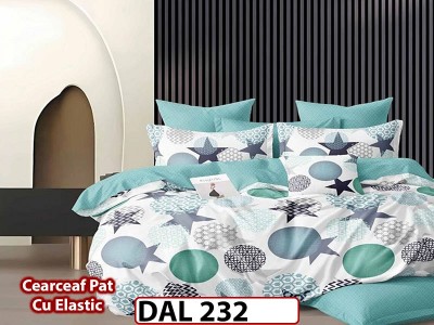 Lenjerie din finet cu 6 piese si cearceaf cu Elastic - DAL232 Lenjerie din finet cu 6 piese si cearceaf cu Elastic - DAL232