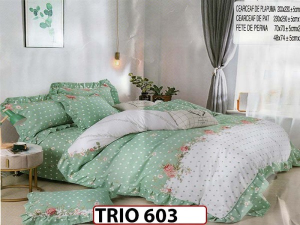 Lenjerie din finet  6 piese - TRIO603