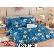 Lenjerie din finet 6 piese si cearceaf cu Elastic - AJOJO123