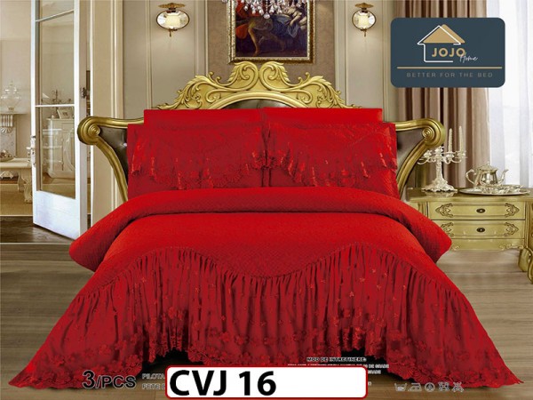 Cuvertura cu 3 piese din BUMBAC 100% CVJ 16