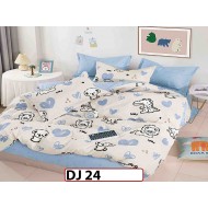 Lenjerie din finet 4 piese o persoana Cod - DJ24