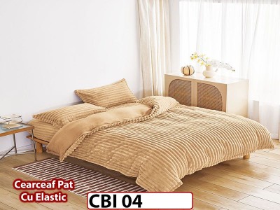 Lenjerie  din Blanita artificiala de Iepure din 4 piese cu Elastic- CBI04 Lenjerie  din Blanita artificiala de Iepure din 4 piese cu Elastic- CBI04