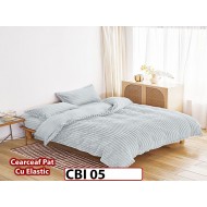 Lenjerie  din Blanita artificiala de Iepure din 4 piese cu Elastic- CBI05