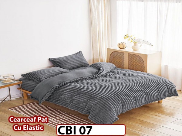 Lenjerie din Blanita artificiala de Iepure din 4 piese cu Elastic- CBI07 Lenjerie din Blanita artificiala de Iepure din 4 piese cu Elastic- CBI07