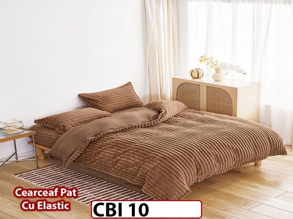 Lenjerie  din Blanita artificiala de Iepure din 4 piese cu Elastic- CBI10