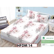 Husa de Pat din Finet + 2 Fete de Perne - Saltea 160x200 - Pat 2 Persoane - HFDM14