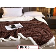 Patura Pufoasa Cocolino cu Blanita pentru pat dublu TBP05