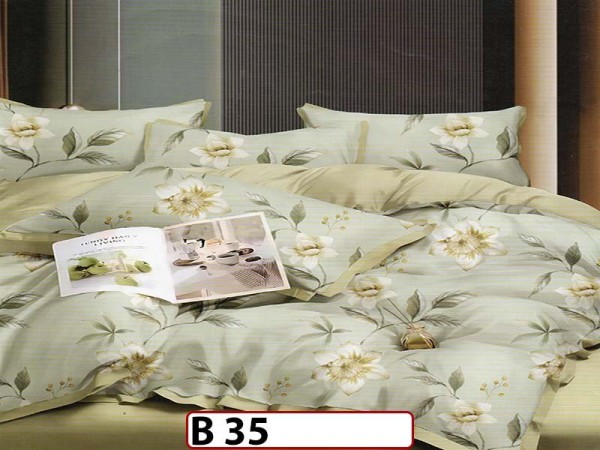 Lenjerie din bumbac 100% 4 piese CasaNewConcept - B35 Lenjerie din bumbac 100% 4 piese CasaNewConcept - B35