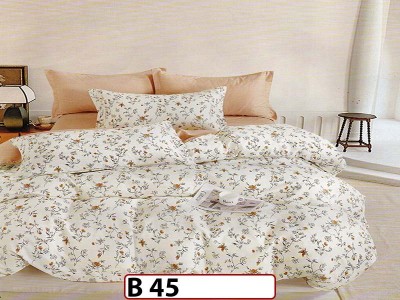 Lenjerie din bumbac 100% 4 piese CasaNewConcept - B45 Lenjerie din bumbac 100% 4 piese CasaNewConcept - B45