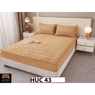 Husa matlasata tip topper din catifea 180x200 - Pat 2 Persoane - HUC43