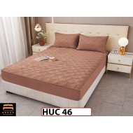 Husa matlasata tip topper din catifea 180x200 - Pat 2 Persoane - HUC46