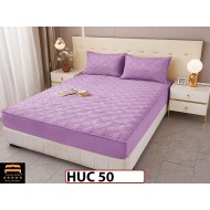 Husa matlasata tip topper din catifea 180x200 - Pat 2 Persoane - HUC50