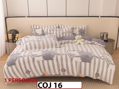 Lenjerie COCOLINO de 1 Persoana cu 4 piese - COJ16 Lenjerie COCOLINO de 1 Persoana cu 4 piese - COJ16