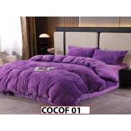 Lenjerie De Pat Cocolino de 2 Persoane cu 4 piese - COCOF01