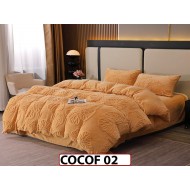 Lenjerie De Pat Cocolino de 2 Persoane cu 4 piese - COCOF02