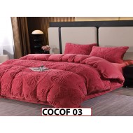 Lenjerie De Pat Cocolino de 2 Persoane cu 4 piese - COCOF03
