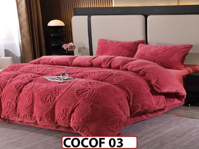 Lenjerie De Pat Cocolino de 2 Persoane cu 4 piese - COCOF03 Lenjerie De Pat Cocolino de 2 Persoane cu 4 piese - COCOF03