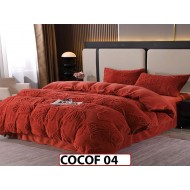 Lenjerie De Pat Cocolino de 2 Persoane cu 4 piese - COCOF04