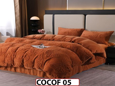 Lenjerie De Pat Cocolino de 2 Persoane cu 4 piese - COCOF05 Lenjerie De Pat Cocolino de 2 Persoane cu 4 piese - COCOF05