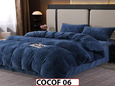 Lenjerie De Pat Cocolino de 2 Persoane cu 4 piese - COCOF06 Lenjerie De Pat Cocolino de 2 Persoane cu 4 piese - COCOF06