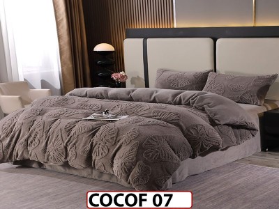 Lenjerie De Pat Cocolino de 2 Persoane cu 4 piese - COCOF07 Lenjerie De Pat Cocolino de 2 Persoane cu 4 piese - COCOF07