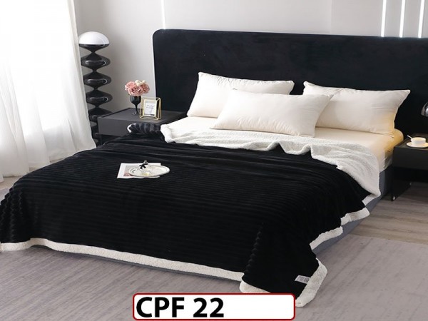 Patura Pufoasa Cocolino cu Blanita cu Fermoar CPF22