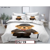 Lenjerie o persoana din Finet 4 piese - DSJ19