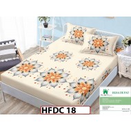 Husa de Pat din Finet + 2 Fete de Perne - Saltea 140x200 - Pat 2 Persoane -HFDC18