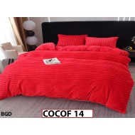 Lenjerie De Pat Cocolino de 2 Persoane cu 4 piese - COCOF14