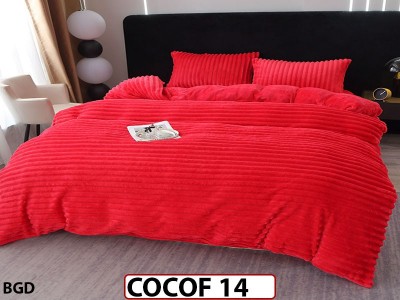 Lenjerie De Pat Cocolino de 2 Persoane cu 4 piese - COCOF14 Lenjerie De Pat Cocolino de 2 Persoane cu 4 piese - COCOF14