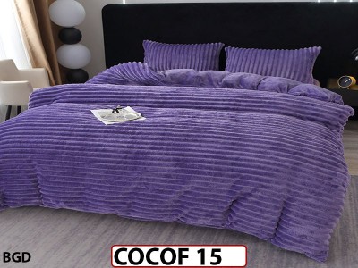 Lenjerie De Pat Cocolino de 2 Persoane cu 4 piese - COCOF15 Lenjerie De Pat Cocolino de 2 Persoane cu 4 piese - COCOF15