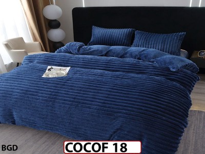 Lenjerie De Pat Cocolino de 2 Persoane cu 4 piese - COCOF18 Lenjerie De Pat Cocolino de 2 Persoane cu 4 piese - COCOF18