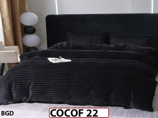 Lenjerie De Pat Cocolino de 2 Persoane cu 4 piese - COCOF22