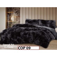 Lenjerie Cocolino Fluffy Pufoasa Cearsaf cu Elastic din 4 piese - COP09