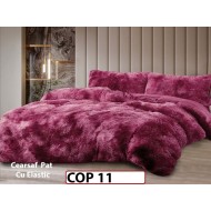 Lenjerie Cocolino Fluffy Pufoasa Cearsaf cu Elastic din 4 piese - COP11