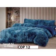 Lenjerie Cocolino Fluffy Pufoasa Cearsaf cu Elastic din 4 piese - COP12