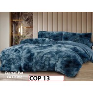 Lenjerie Cocolino Fluffy Pufoasa Cearsaf cu Elastic din 4 piese - COP13